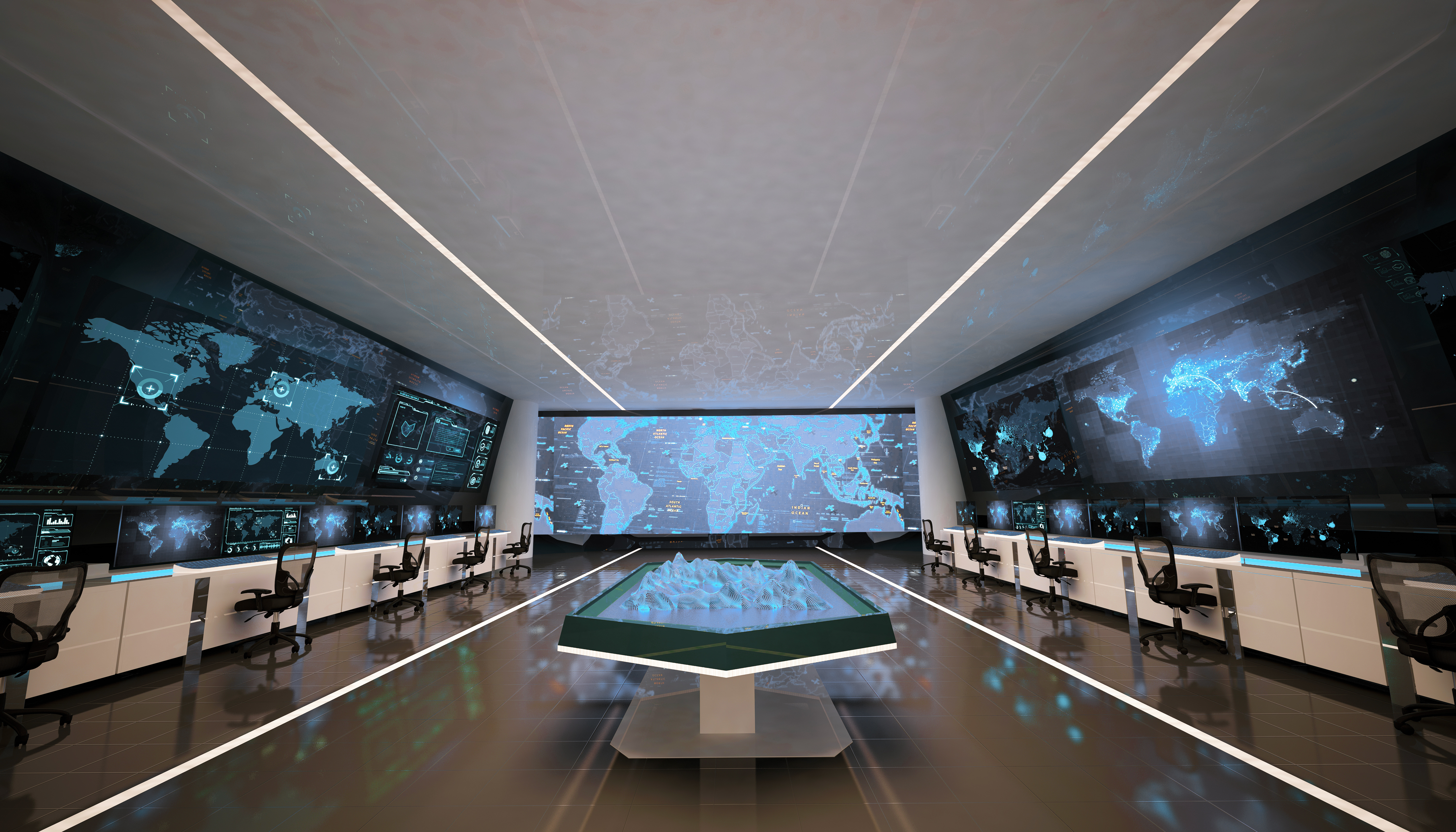 Command and control center environment